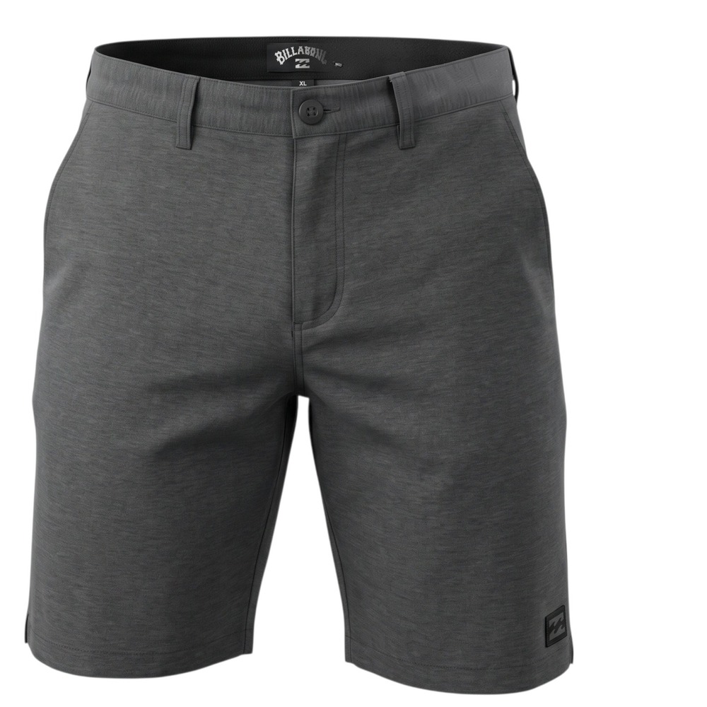 Billabong Crossfire Submersible Shorts Men 38 Grey Hybrid Boardshorts Recycler